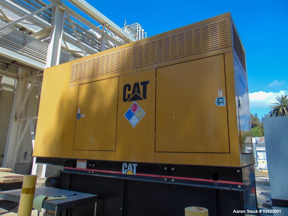 Used-Caterpillar 250-KW Diesel Powered Generator.