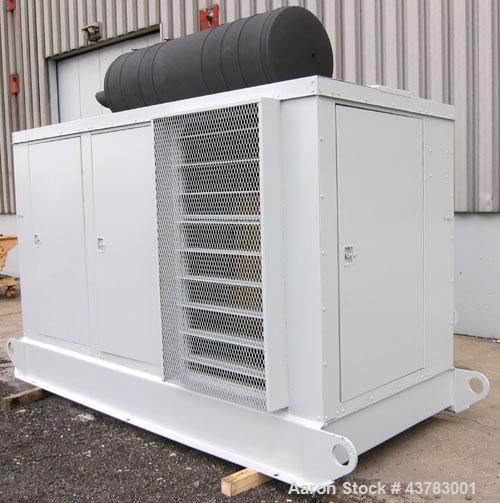 Used Caterpillar 350 kW standby diesel generator set. CAT 3406B engine rated 534 HP @ 1800 RPM SN-2WB05615. 3/60/277/480V currently set up for 208V, 12 lead reconnectable. Generator model SR4 SN-2WD0...
