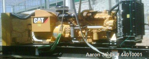 New-Caterpillar 400 kW standby diesel generator set. SN-C2Y02066. CAT 3406C engine rated 587 HP @ 1800 RPM, SN-1DZ21693. 3/60/254/440V w/PMG (permanent magnet excitation) EMCP 3.1 digital control pan...