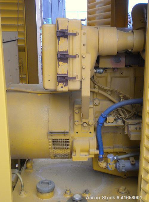 Used CAT 210kW Diesel Generator Set. Caterpillar 3406 engine S/N 90U9531. CAT model SR-4 gen end, 3/60/277/480V, S/N 47BH3988, arrangement # 6N4997. Main-line circuit breaker, battery charger, block ...