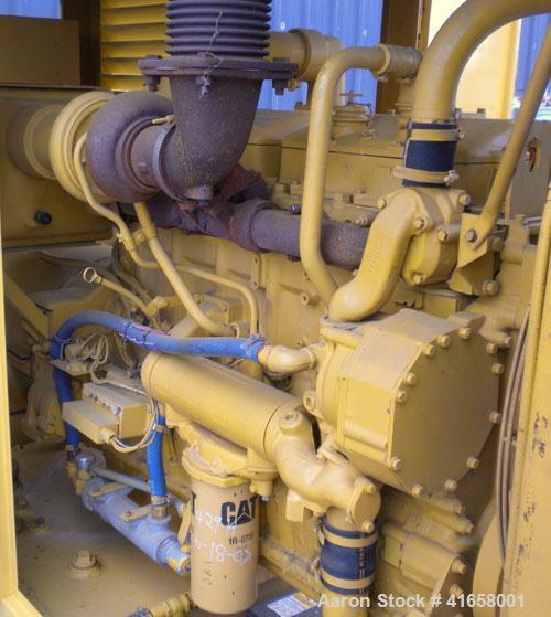 Used CAT 210kW Diesel Generator Set. Caterpillar 3406 engine S/N 90U9531. CAT model SR-4 gen end, 3/60/277/480V, S/N 47BH3988, arrangement # 6N4997. Main-line circuit breaker, battery charger, block ...