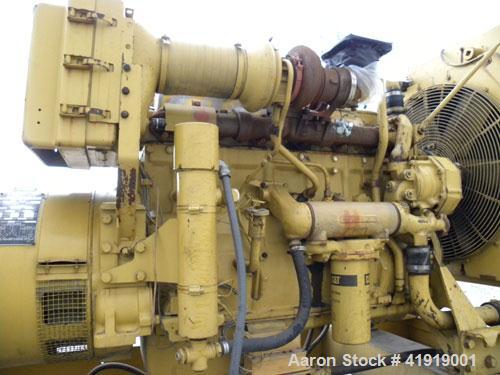 Used CAT 250 kW standby rated diesel generator set. CAT 3406 engine SN-2WB01367 Arr#4W3812, rated 375 hp @ 1800 rpm. Cat model SR4 generator end SN-5GA03453 Arr #5N5062 3/60/208-277-480V. Mainline ci...