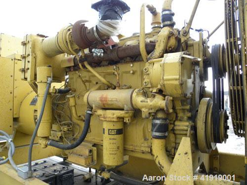 Used CAT 250 kW standby rated diesel generator set. CAT 3406 engine SN-2WB01367 Arr#4W3812, rated 375 hp @ 1800 rpm. Cat model SR4 generator end SN-5GA03453 Arr #5N5062 3/60/208-277-480V. Mainline ci...