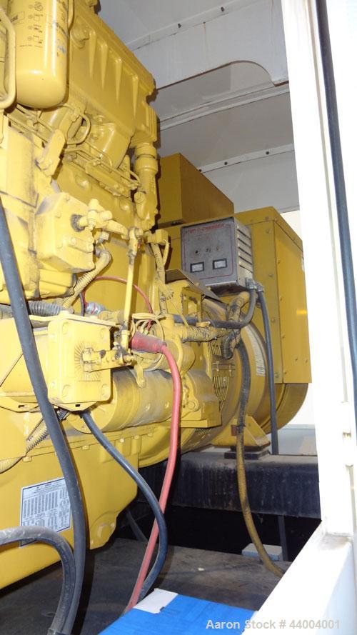 Used Caterpillar 350 kW Standby Diesel Generator Set. CAT model 3406 engine rated 519 HP at 1800 RPM, SN-4ZR06144. 3/60/277/480V currently set up at 480V reconnectable to other voltages. Generator mo...