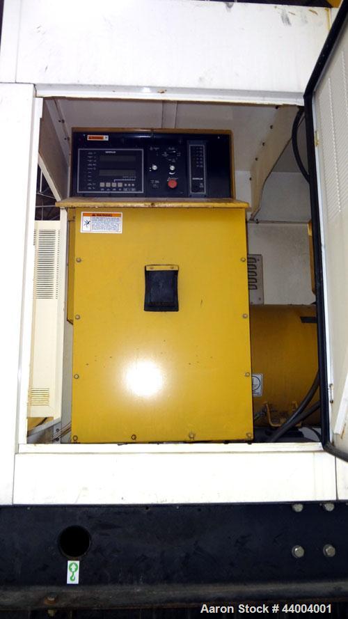 Used Caterpillar 350 kW Standby Diesel Generator Set. CAT model 3406 engine rated 519 HP at 1800 RPM, SN-4ZR06144. 3/60/277/480V currently set up at 480V reconnectable to other voltages. Generator mo...