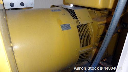Used Caterpillar 350 kW Standby Diesel Generator Set. CAT model 3406 engine rated 519 HP at 1800 RPM, SN-4ZR06144. 3/60/277/480V currently set up at 480V reconnectable to other voltages. Generator mo...
