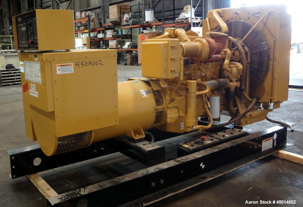 Used CAT 3406 400 kW Standby Diesel Generator Set, Model 3406.
