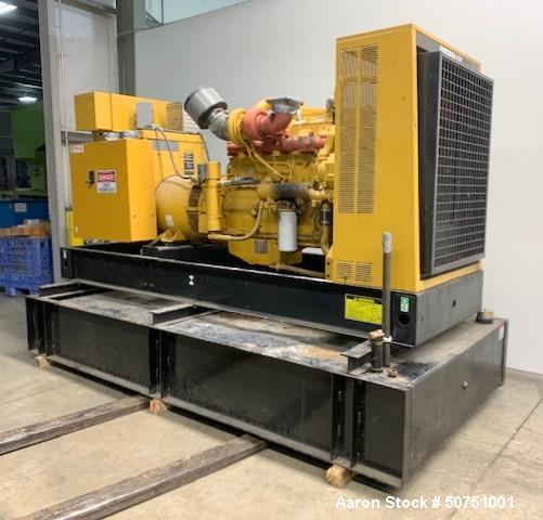 Used- Caterpillar 300 kW Standby Diesel Generator Set.