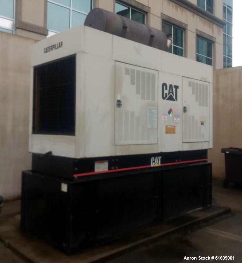 Used Caterpillar Generator Genset, 400 KW. Diesel, Model: 3406, 190 Hours run. 480v.  S/n 9DR04810
Yr. 2003
