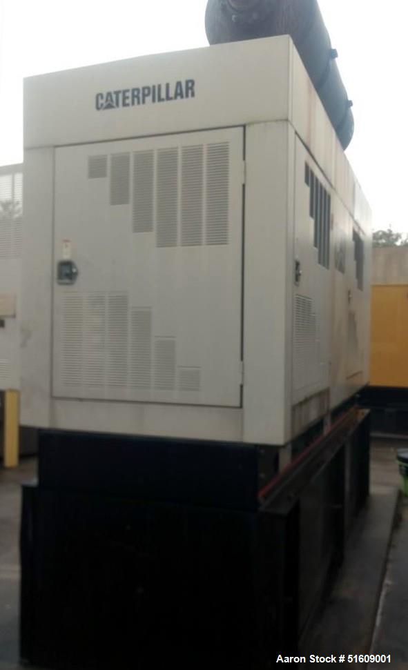 Used Caterpillar Generator Genset, 400 KW. Diesel, Model: 3406, 190 Hours run. 480v.  S/n 9DR04810
Yr. 2003
