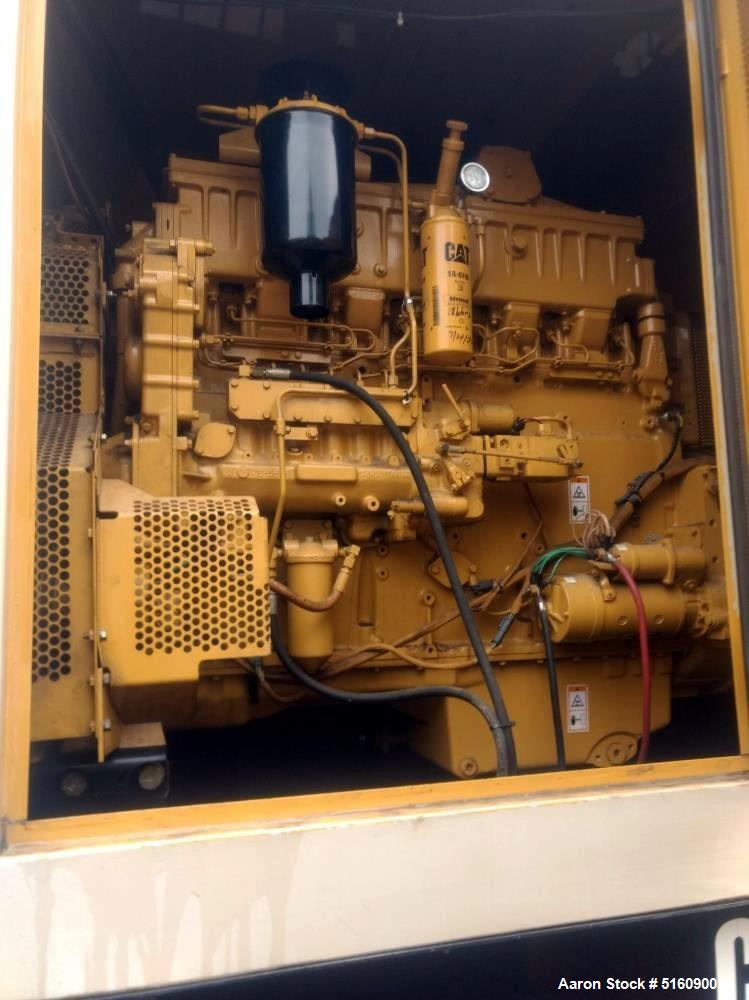 Used Caterpillar Generator Genset, 400 KW. Diesel, Model: 3406, 190 Hours run. 480v.  S/n 9DR04810
Yr. 2003