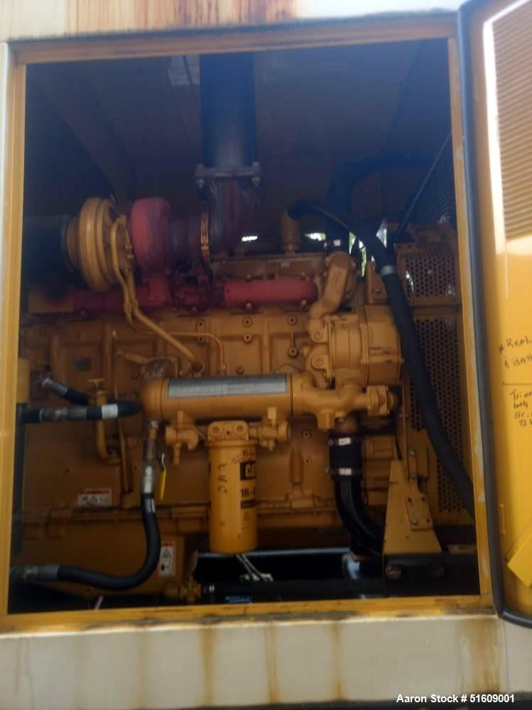 Used Caterpillar Generator Genset, 400 KW. Diesel, Model: 3406, 190 Hours run. 480v.  S/n 9DR04810
Yr. 2003