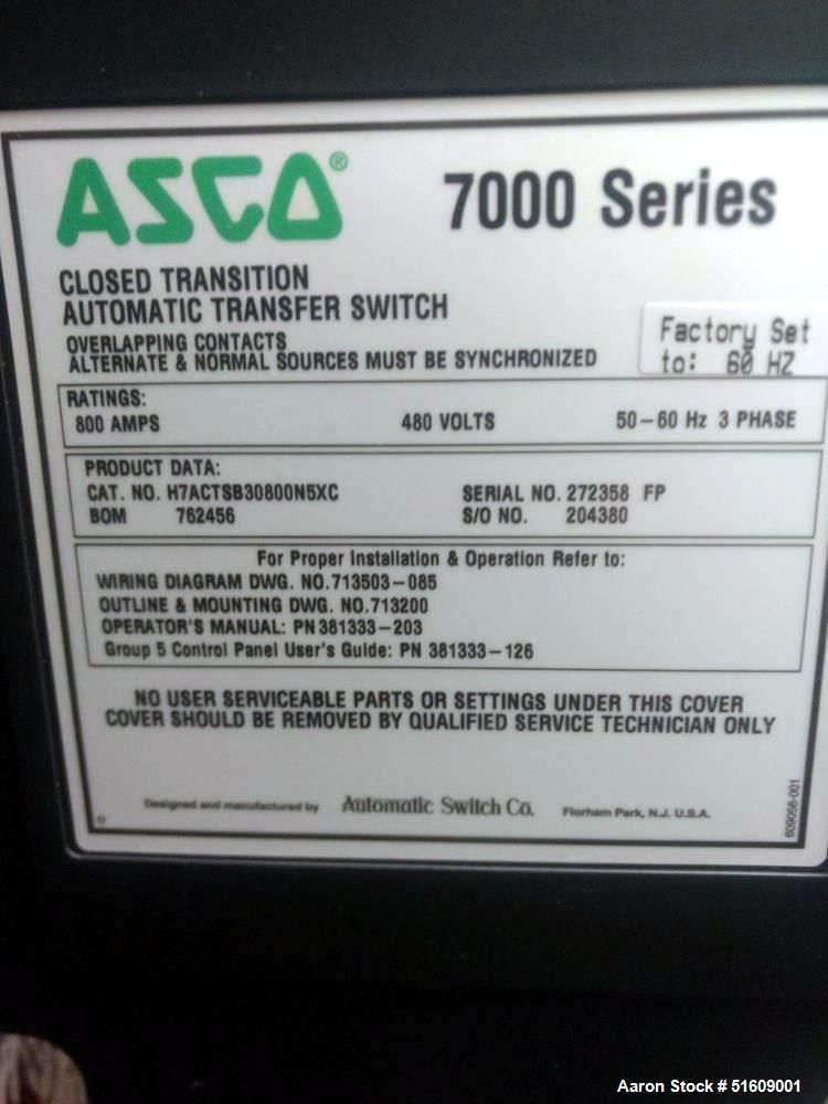 Used Caterpillar Generator Genset, 400 KW. Diesel, Model: 3406, 190 Hours run. 480v.  S/n 9DR04810
Yr. 2003