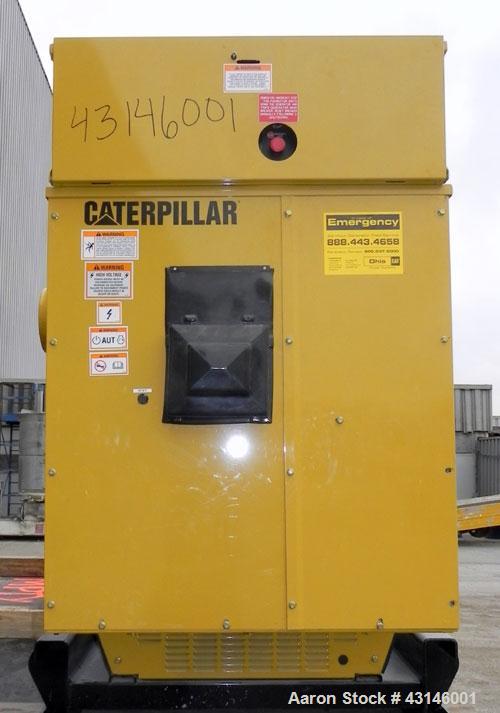 Used Cat 750kW Standby Diesel Generator Set. Cat model 3412 engine rated 1109 hp at 1800 rpm, serial #1EZ06388. 3/60/480V 12 wire. EMCP II+ digital control. UL 2200 listed package. 1600 Amp main-line...