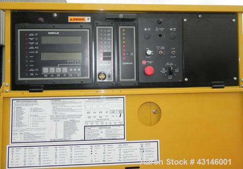 Used Cat 750kW Standby Diesel Generator Set. Cat model 3412 engine rated 1109 hp at 1800 rpm, serial #1EZ06388. 3/60/480V 12 wire. EMCP II+ digital control. UL 2200 listed package. 1600 Amp main-line...