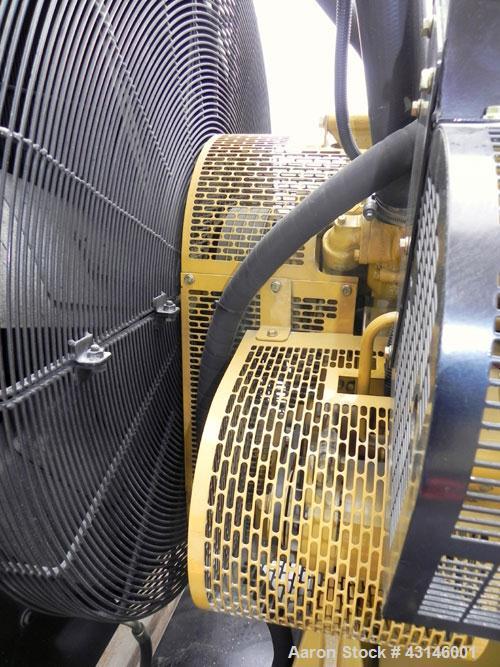 Used Cat 750kW Standby Diesel Generator Set. Cat model 3412 engine rated 1109 hp at 1800 rpm, serial #1EZ06388. 3/60/480V 12 wire. EMCP II+ digital control. UL 2200 listed package. 1600 Amp main-line...