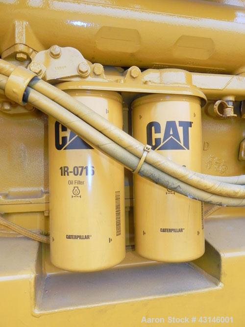 Used Cat 750kW Standby Diesel Generator Set. Cat model 3412 engine rated 1109 hp at 1800 rpm, serial #1EZ06388. 3/60/480V 12 wire. EMCP II+ digital control. UL 2200 listed package. 1600 Amp main-line...