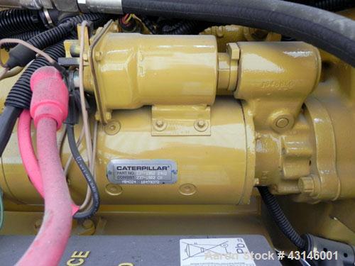 Used Cat 750kW Standby Diesel Generator Set. Cat model 3412 engine rated 1109 hp at 1800 rpm, serial #1EZ06388. 3/60/480V 12 wire. EMCP II+ digital control. UL 2200 listed package. 1600 Amp main-line...