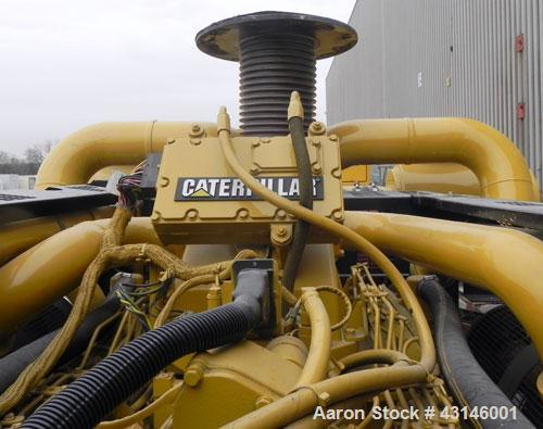 Used Cat 750kW Standby Diesel Generator Set. Cat model 3412 engine rated 1109 hp at 1800 rpm, serial #1EZ06388. 3/60/480V 12 wire. EMCP II+ digital control. UL 2200 listed package. 1600 Amp main-line...