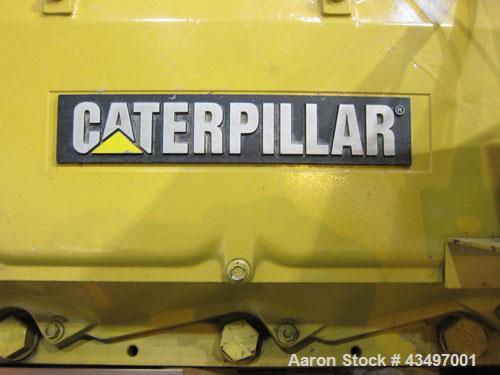 Used CAT 500 kW Standby Diesel Generator Set. Caterpillar 3412 engine rated 749 HP @ 1800 RPM, SN-81Z20462. 3/60/480V. Coolant heater. Pryco day tank. Muffler (ships loose). 574 Hours. Year 1997. CAT...