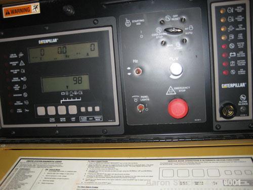 Used Caterpillar 600 kW Standby Diesel Generator Set. CAT 3412 engine rated 896 hp @ 1800 rpm, serial # 81Z21452. 3/60/208/277/480V 12 lead re-connectable. EMCP II digital control panel. 1000 gallon ...