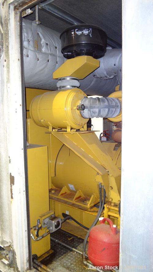 Used Caterpillar 800kW Standby (725kW prime) Portable Diesel Generator Set. CAT 3412 engine rated 1071 HP at 1800 RPM, SN-2WJ01039. 3/60/480V. EMCP II digital control panel. 1200 Amp mainline circuit...