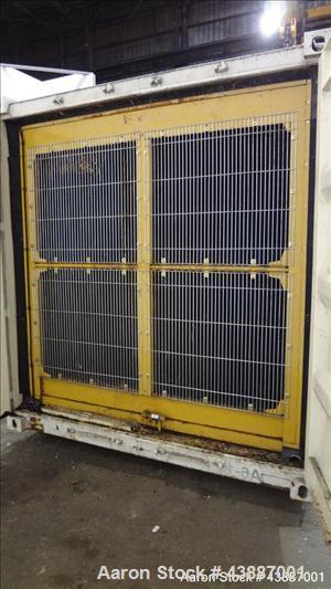 Used Caterpillar 800kW Standby (725kW prime) Portable Diesel Generator Set. CAT 3412 engine rated 1071 HP at 1800 RPM, SN-2WJ01039. 3/60/480V. EMCP II digital control panel. 1200 Amp mainline circuit...