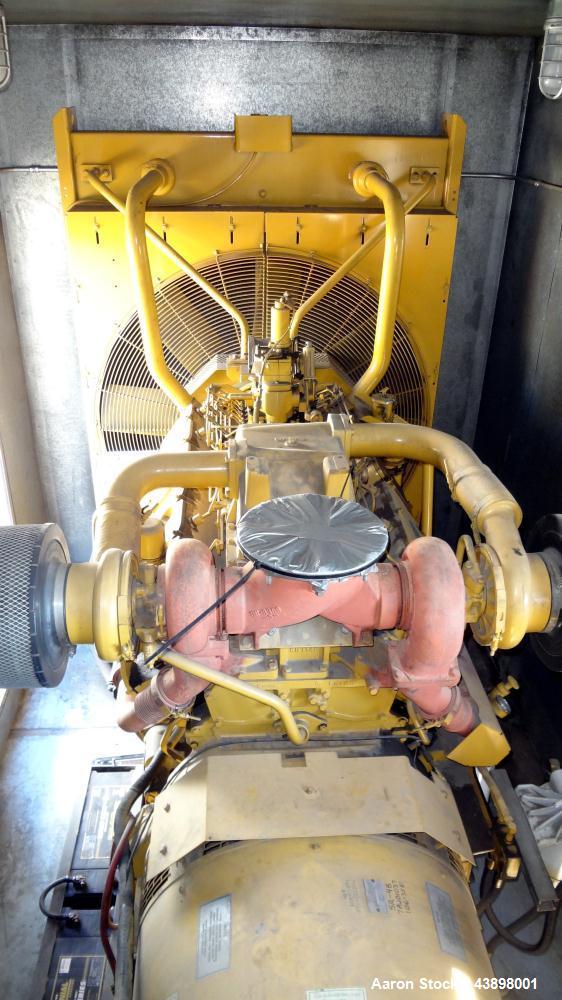 Used CAT 600 kW Standby Diesel Generator Set. Caterpillar 3412 engine