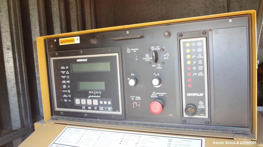 Used CAT 600 kW Standby Diesel Generator Set. Caterpillar 3412 engine