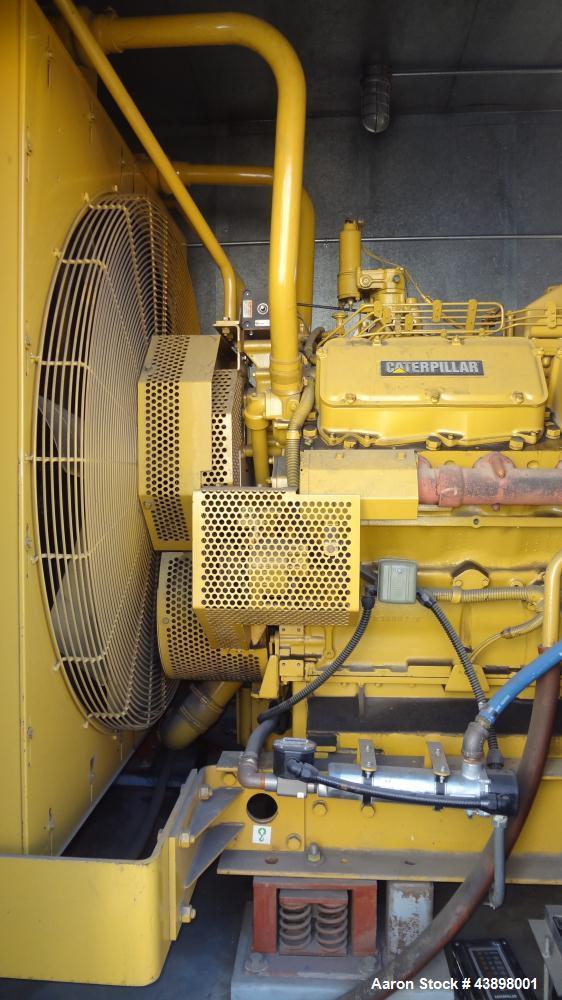Used CAT 600 kW Standby Diesel Generator Set. Caterpillar 3412 engine