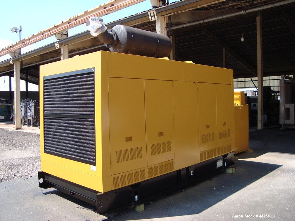 Used Caterpillar 455kW Prime Rated Diesel Generator Set, Model SR-4 Generator