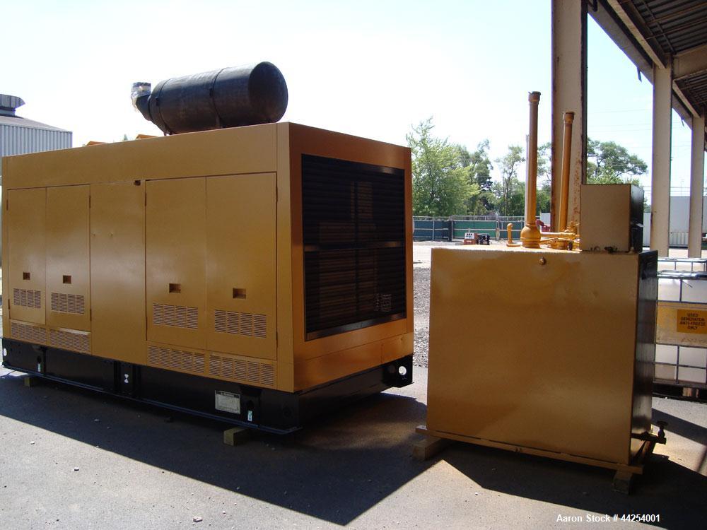 Used Caterpillar 455kW Prime Rated Diesel Generator Set, Model SR-4 Generator