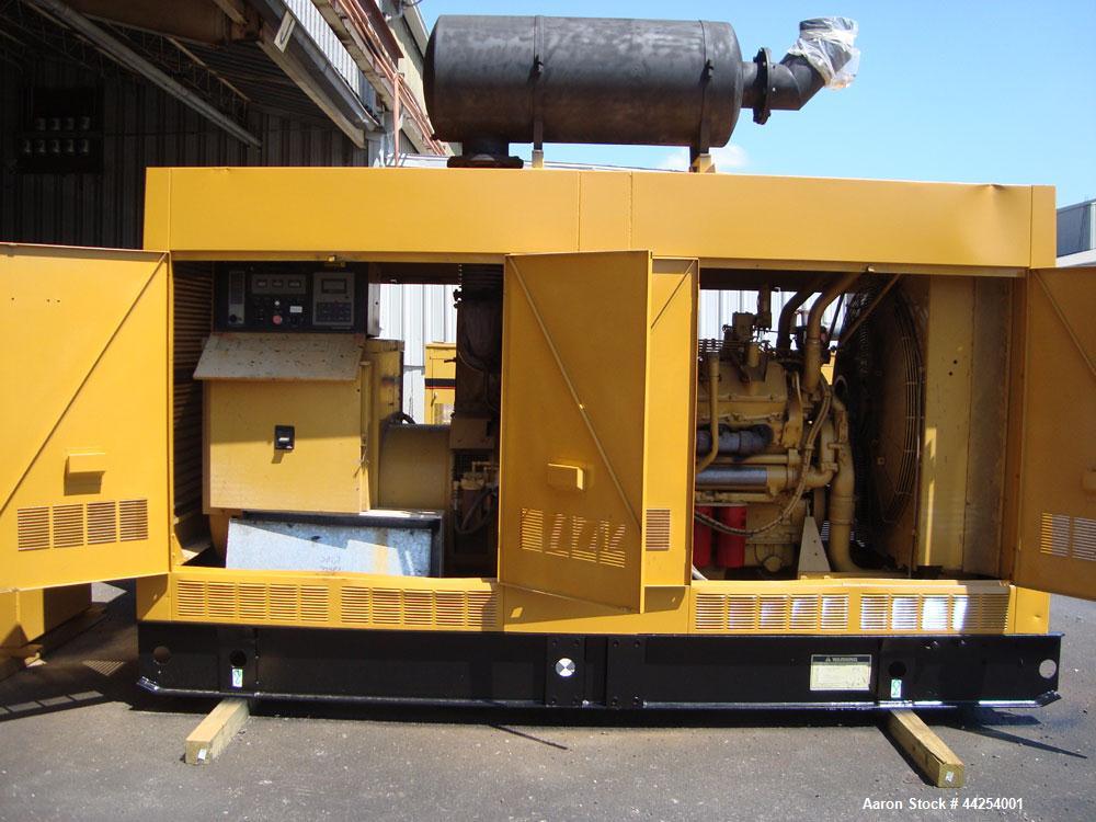 Used Caterpillar 455kW Prime Rated Diesel Generator Set, Model SR-4 Generator