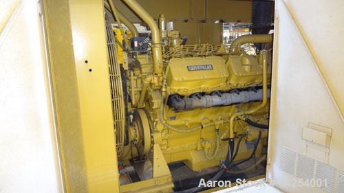 Used Caterpillar 455kW Prime Rated Diesel Generator Set, Model SR-4 Generator