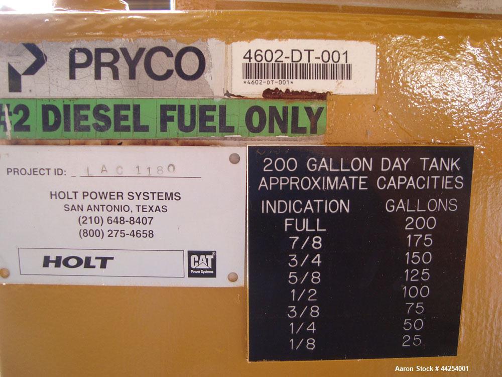 Used Caterpillar 455kW Prime Rated Diesel Generator Set, Model SR-4 Generator