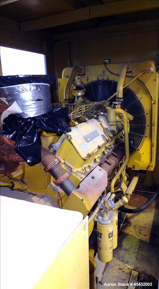 Used Caterpillar 500 kW Standby Generator Set, CAT Model 3412