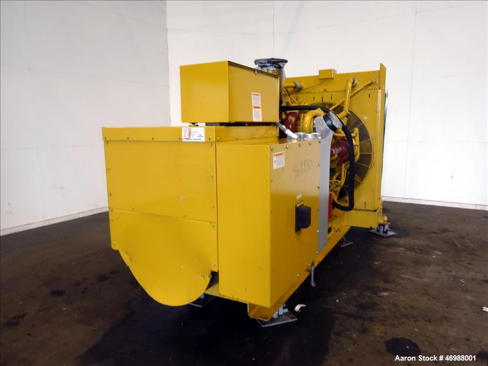 Used Caterpillar 750 kW diesel generator set. CAT 3412 engine.