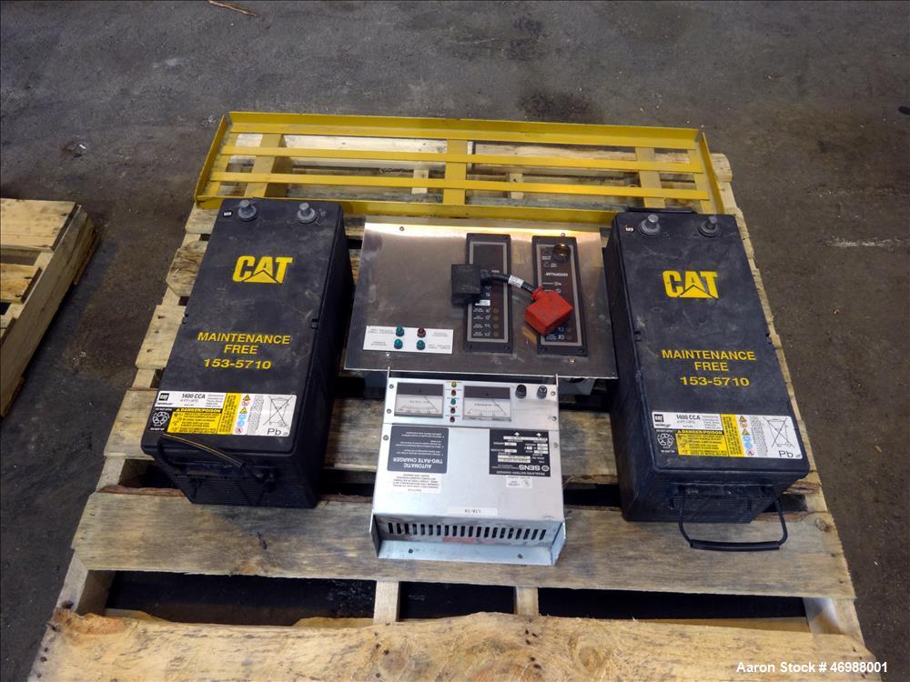 Used Caterpillar 750 kW diesel generator set. CAT 3412 engine.