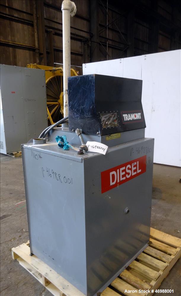 Used Caterpillar 750 kW diesel generator set. CAT 3412 engine.