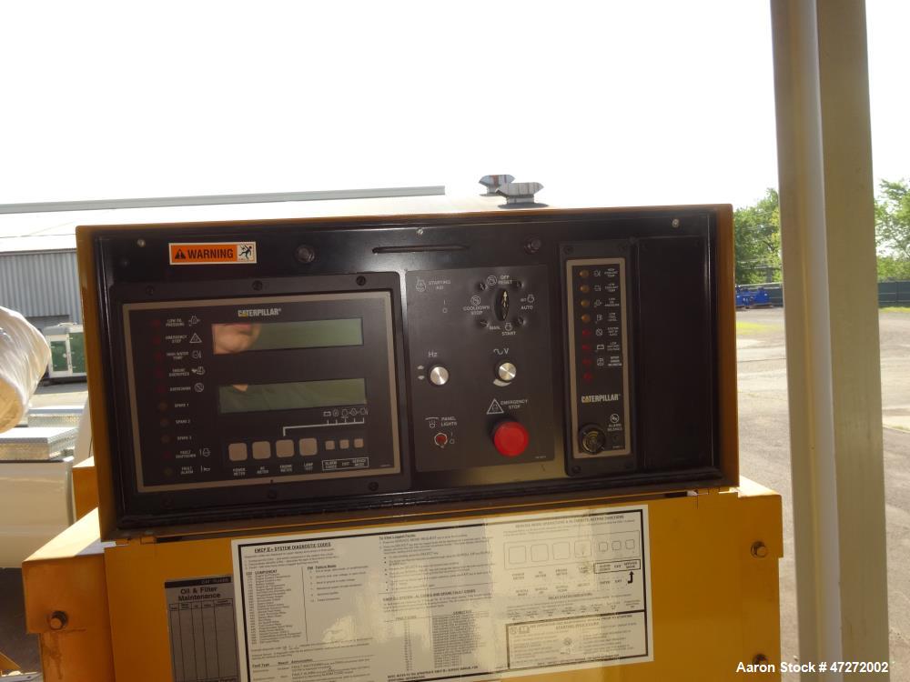 Used Caterpillar 600 kW standby diesel generator. CAT 3412 engine