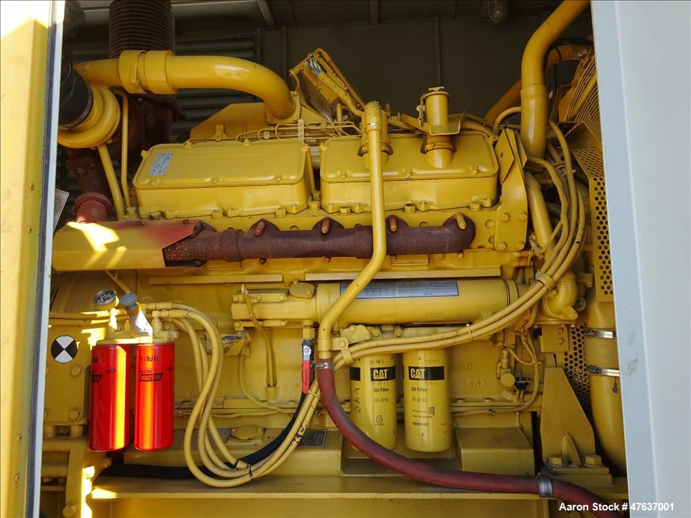 Used-Caterpillar 700 kW diesel generator. CAT 3412 engine SN-2WJ00992.