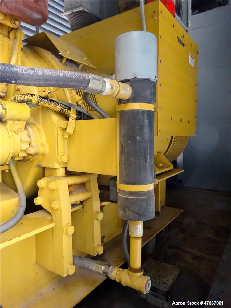 Used Caterpillar 700 kW diesel generator. CAT 3412 engine SN-2WJ00992.