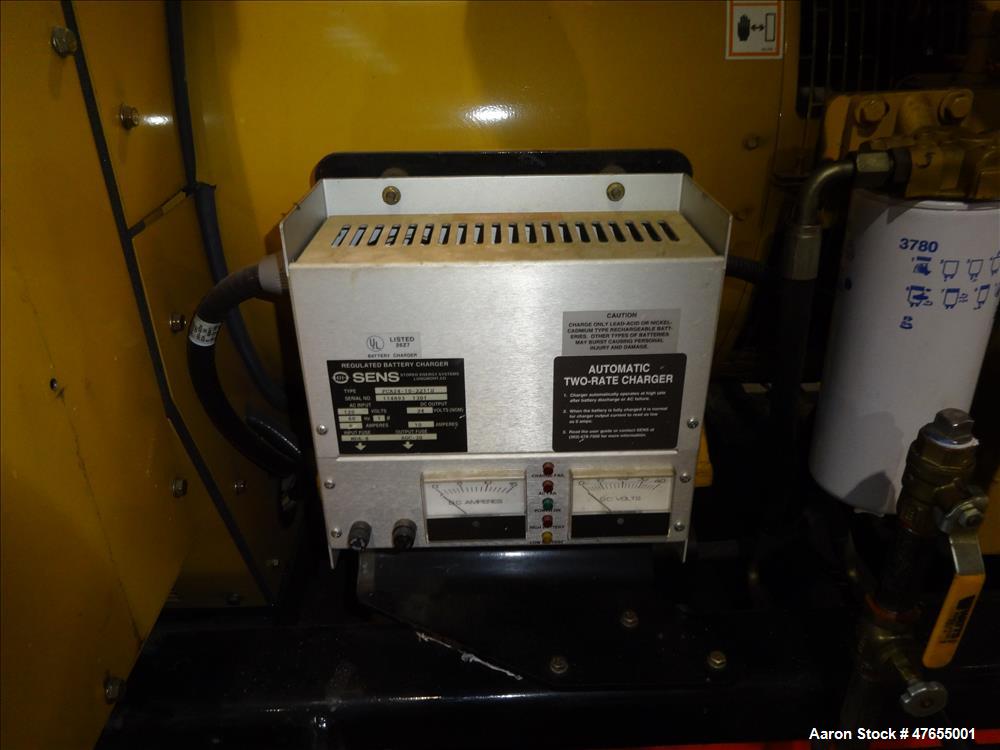 Used CAT 500 kW diesel generator. Caterpillar 3412 engine.