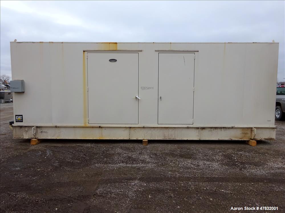 Used CAT 500 kW diesel generator set. Caterpillar 3412 engine