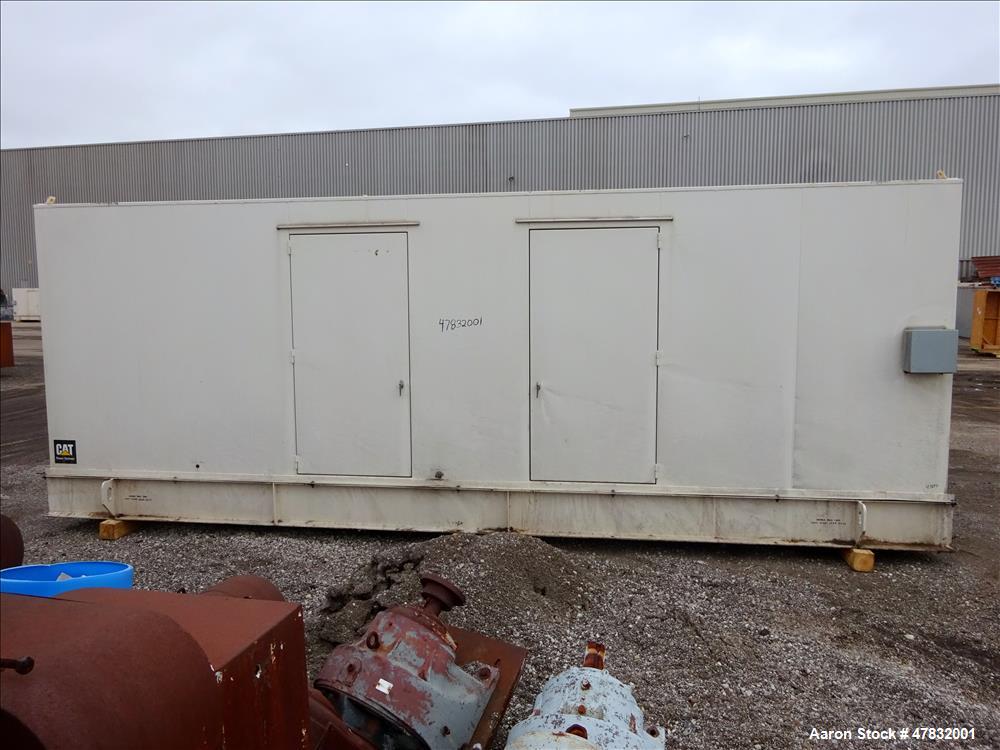 Used CAT 500 kW diesel generator set. Caterpillar 3412 engine