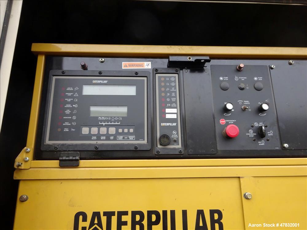 Used CAT 500 kW diesel generator set. Caterpillar 3412 engine