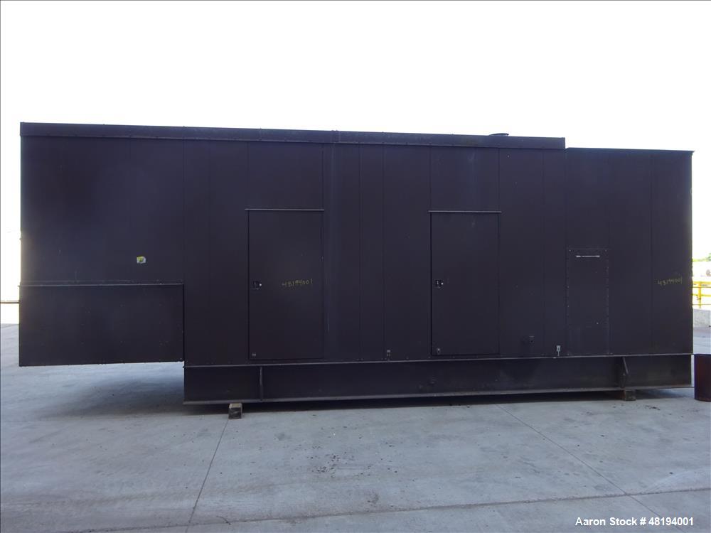 Used Caterpillar 800 kW standby diesel generator set. CAT 3412 engine