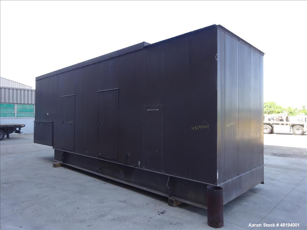 Used Caterpillar 800 kW standby diesel generator set. CAT 3412 engine