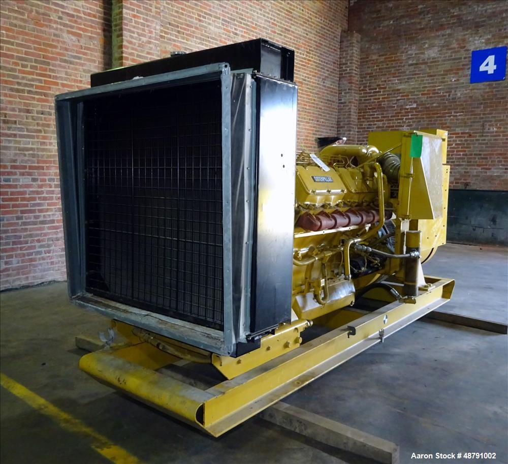 Used Caterpillar 500 kW Standby Diesel Generator.