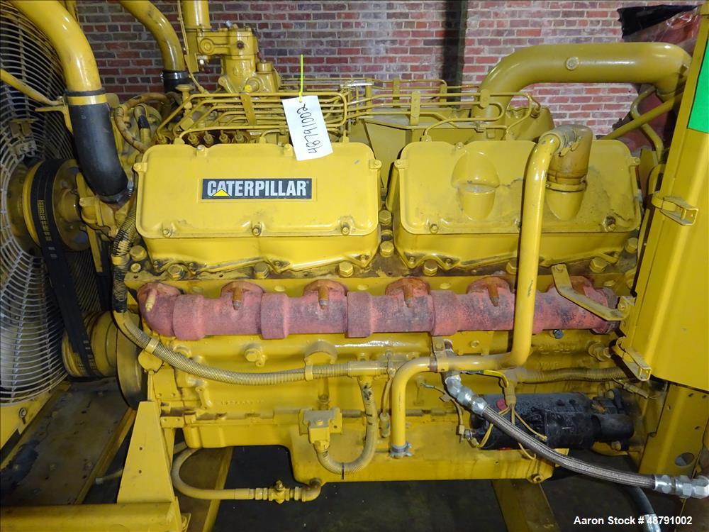 Used Caterpillar 500 kW Standby Diesel Generator.